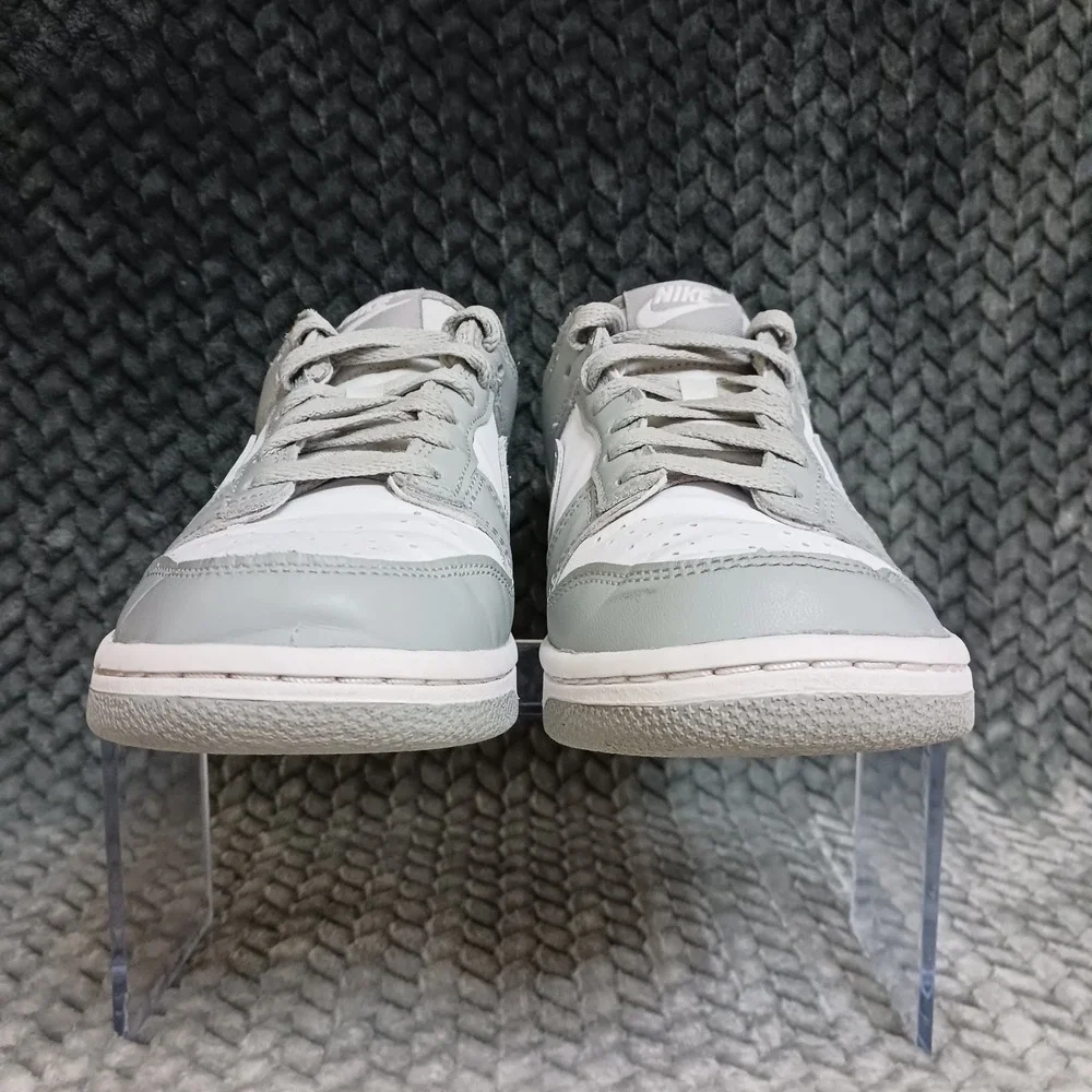 Nike Dunk Low GS White Light Smoke Grey Youth Sneakers Shoes Size 5.5Y